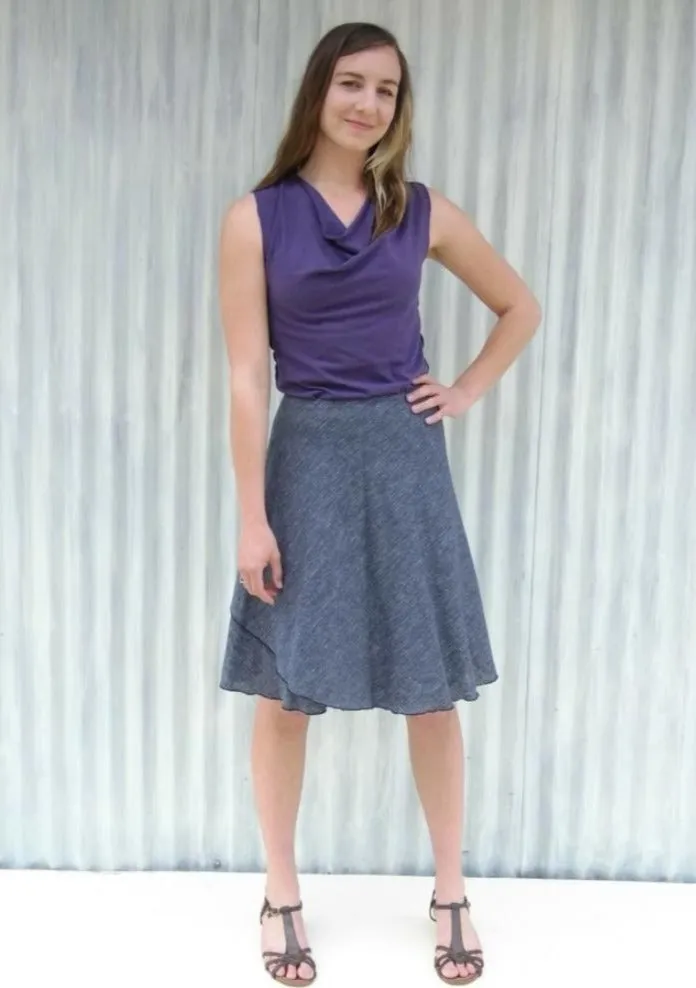 Cardamom Wrap Skirt (Custom Made)