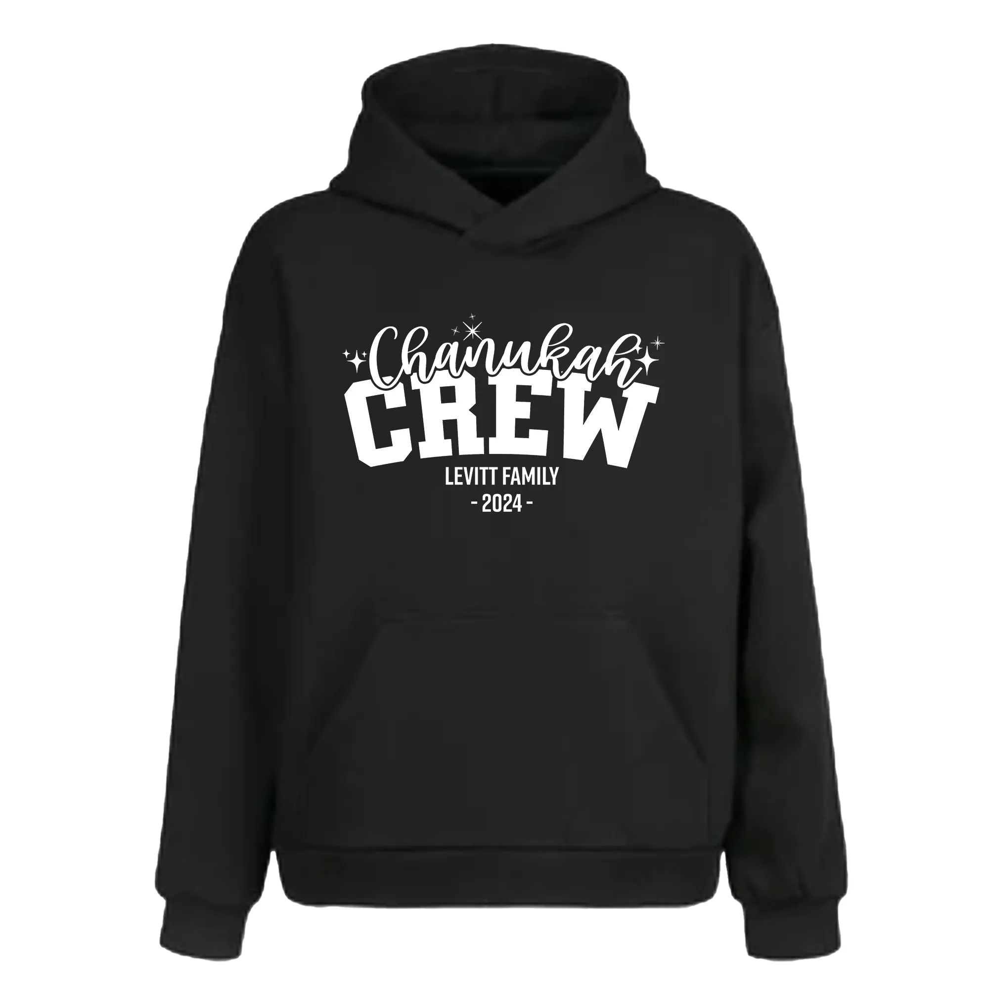 Chanukah Crew - Personalized Hoodie (Unisex)