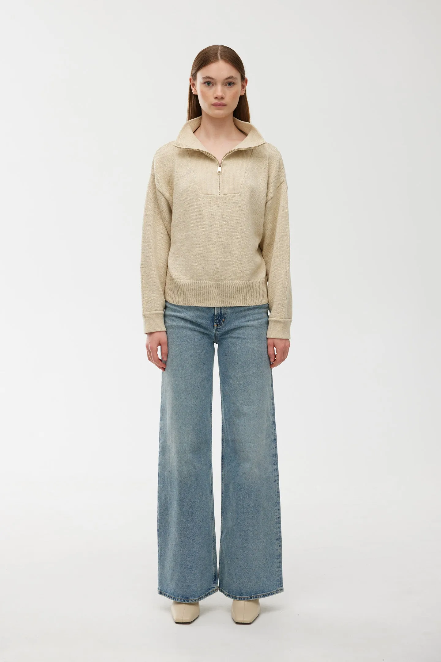 Elliot Knit - Almond