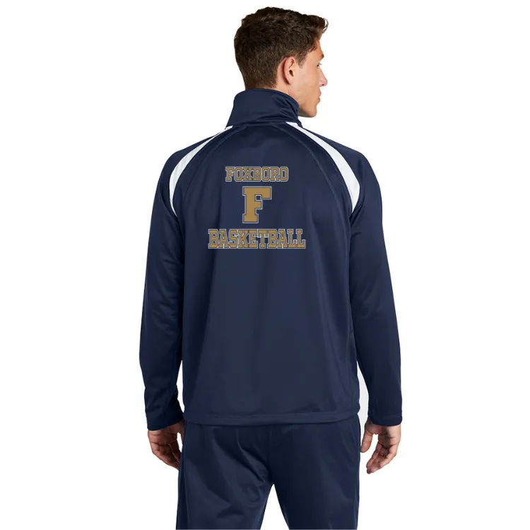 Foxborough Middle School Basketball - Mens Tricot Track Jacket (JST90)