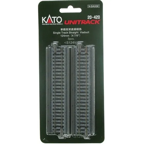 Kato N 124mm 4-7/8" Straight Viaduct (2)