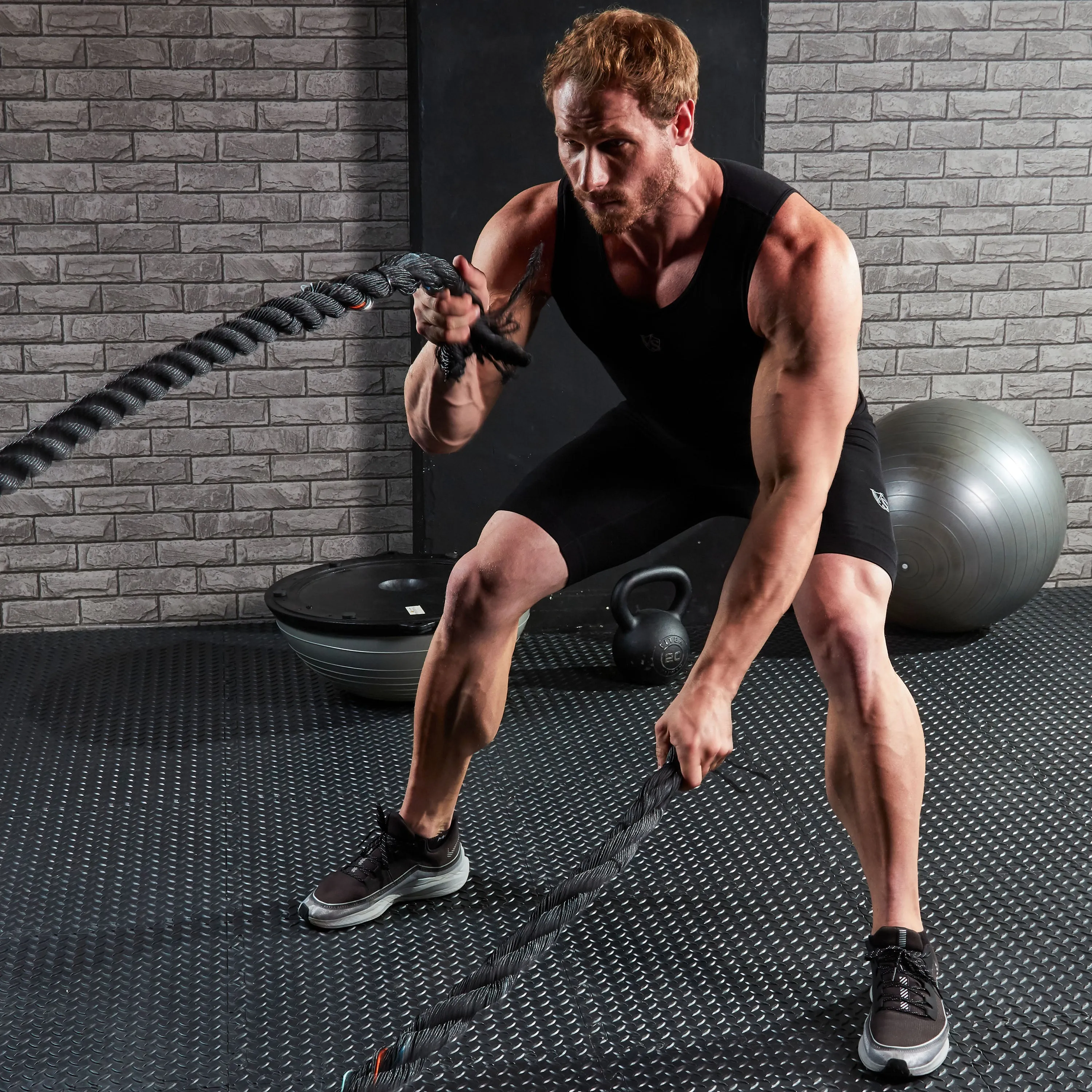 Men Recovery Compression Seamless Shorts