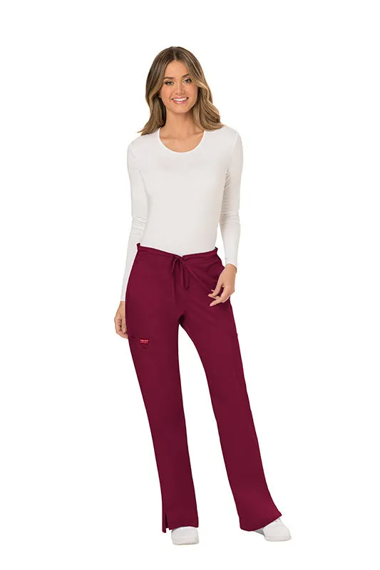 Mid Rise Drawstring Cargo Pant