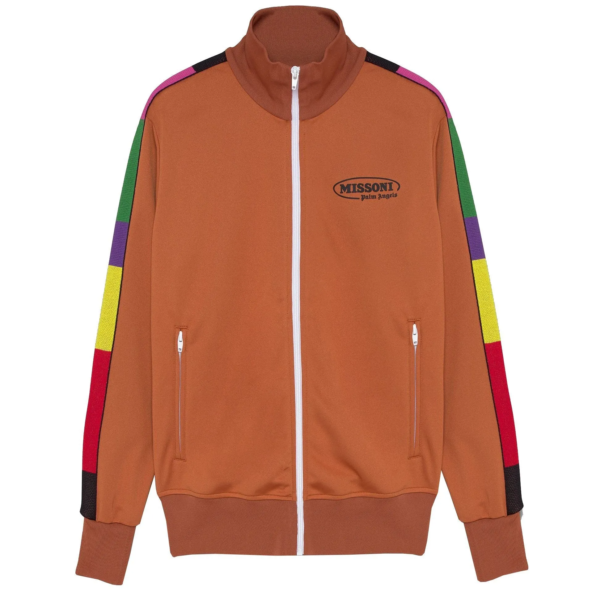 Palm Angels x Missoni Orange Track Jacket