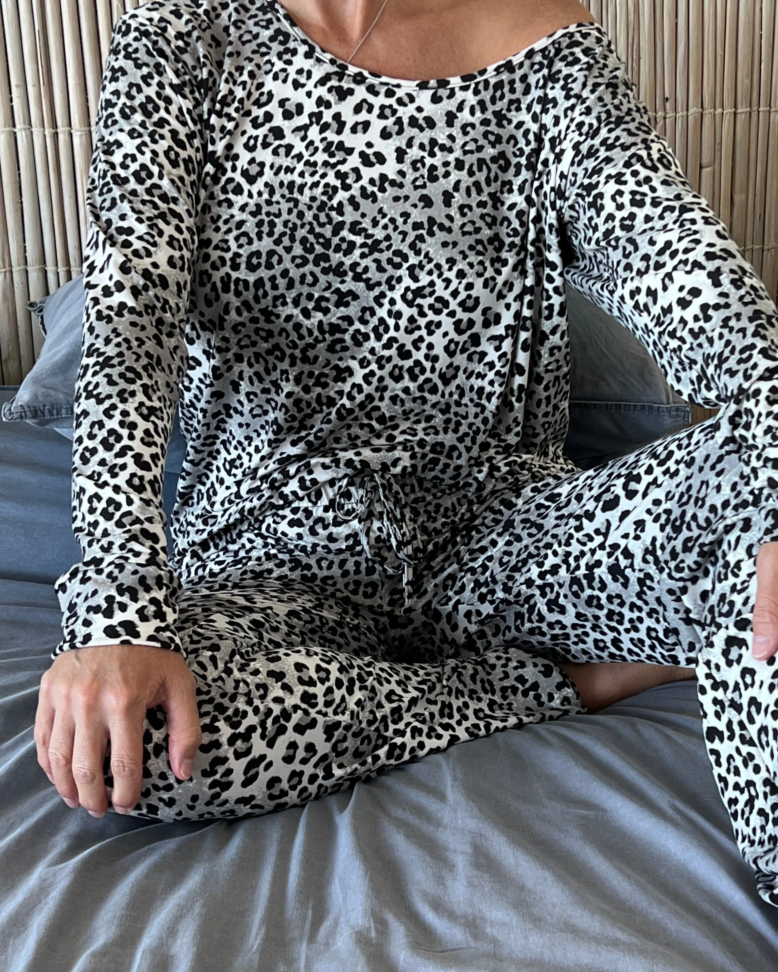 PJ's Leopard Print Binding