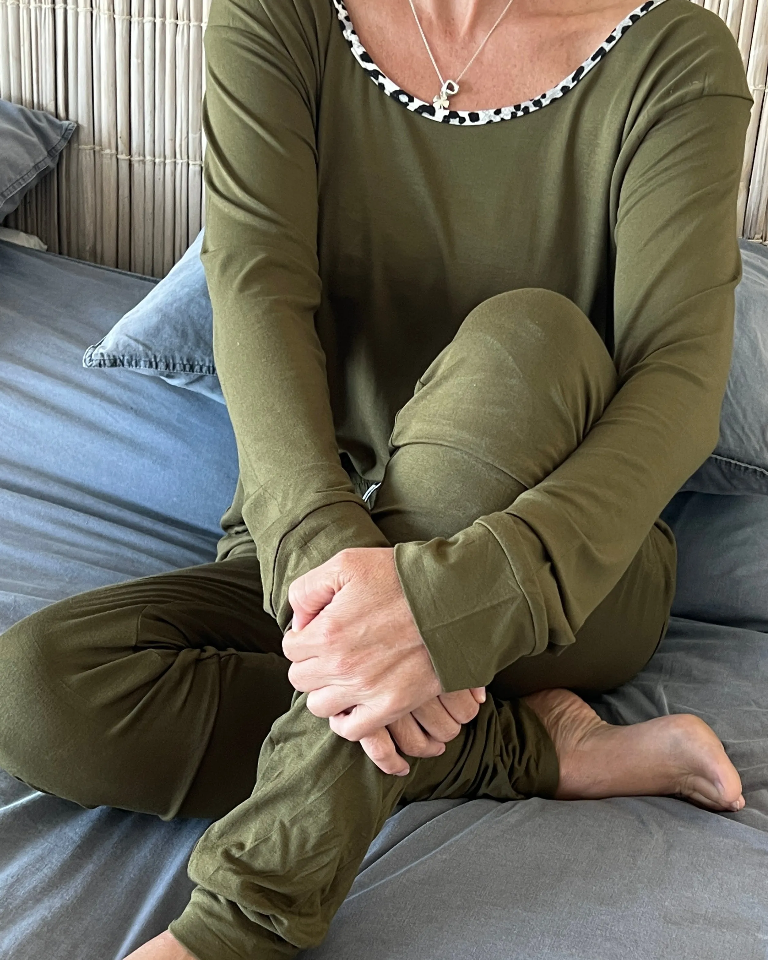 PJ's Leopard Print Binding