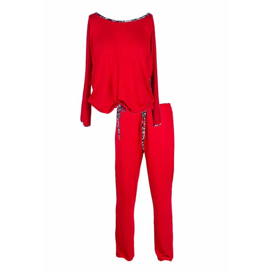 PJ's Leopard Print Binding