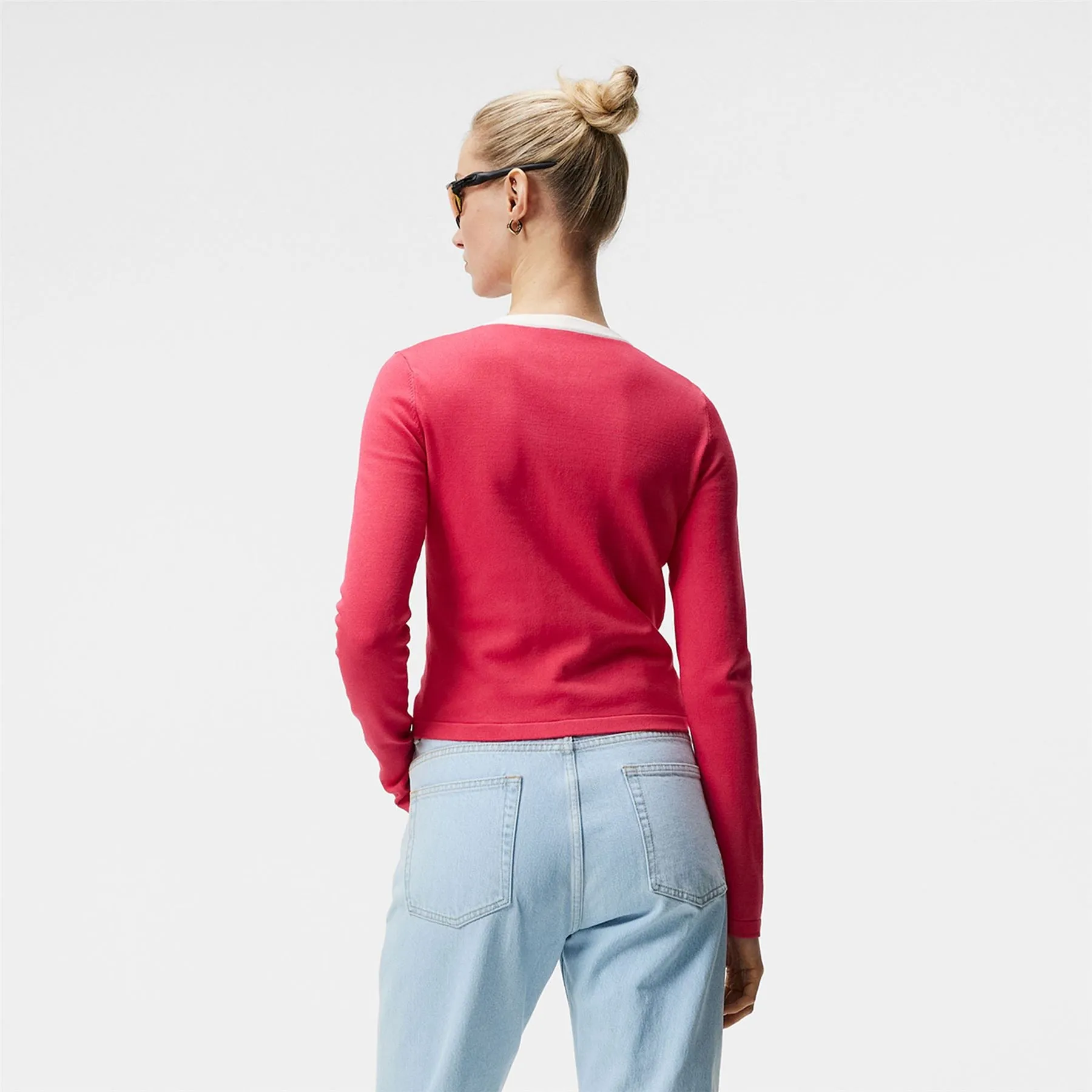 Womens Freda Knitted Cardigan Azalea - SS23