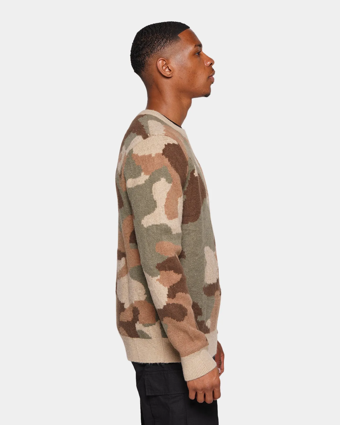 XXIII Joren Camo Sweater Camo