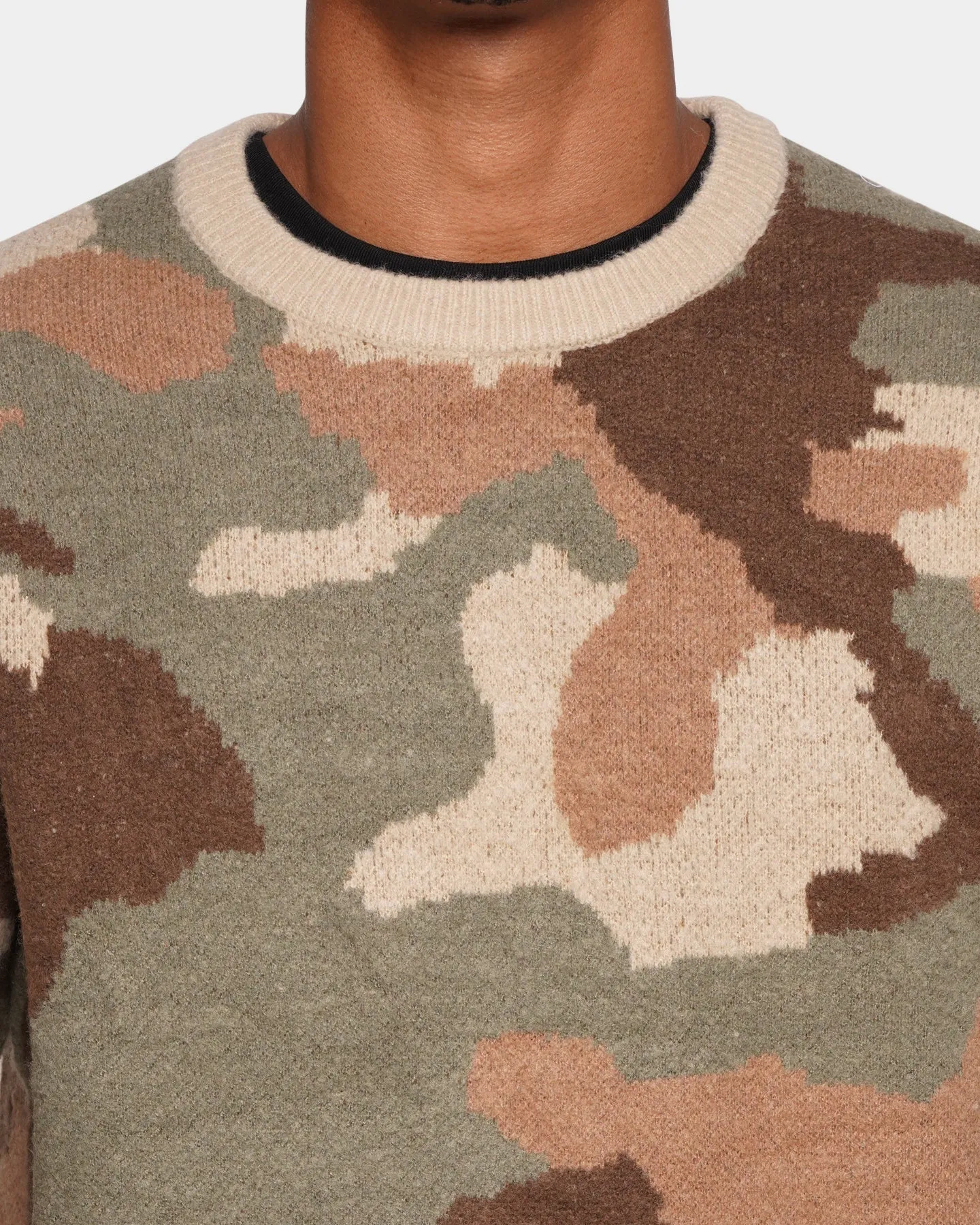 XXIII Joren Camo Sweater Camo